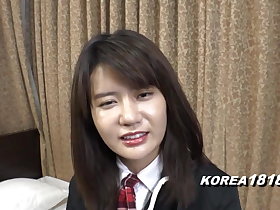 HOT Korean mollycoddle fucked off out of one's mind japanese have sex